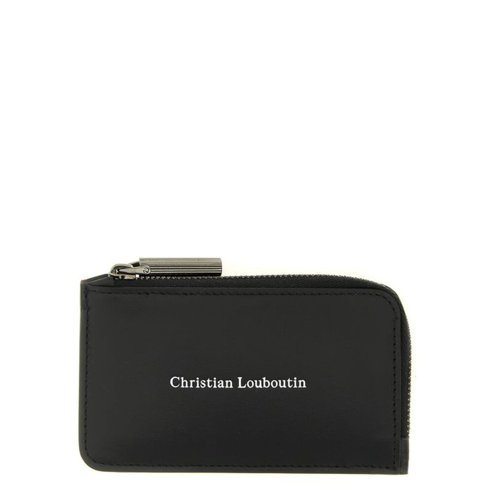 Christian Louboutin Men 'Canopy' Zip Card Holder